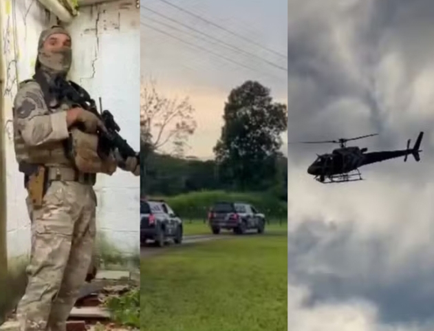 Polícia prende líder e traficantes do Comando Vermelho no Espírito Santo