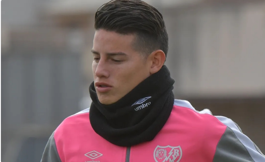 James Rodríguez irá rescindir contrato com o Rayo Vallecano, diz jornalista