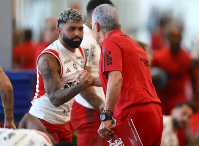 Gabigol fala sobre sofrimento com Tite no Flamengo