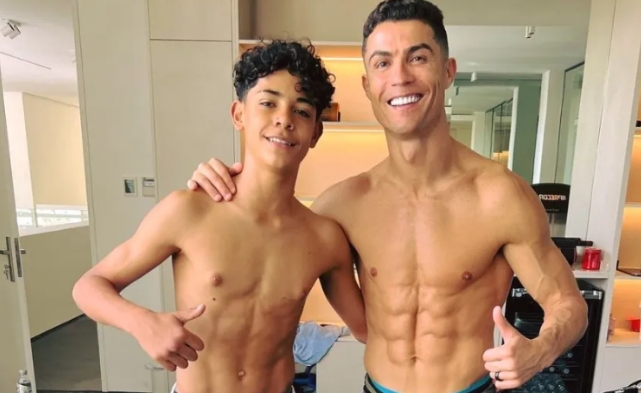 Cristiano Ronaldo reage à convocação do filho para seleção de Portugal