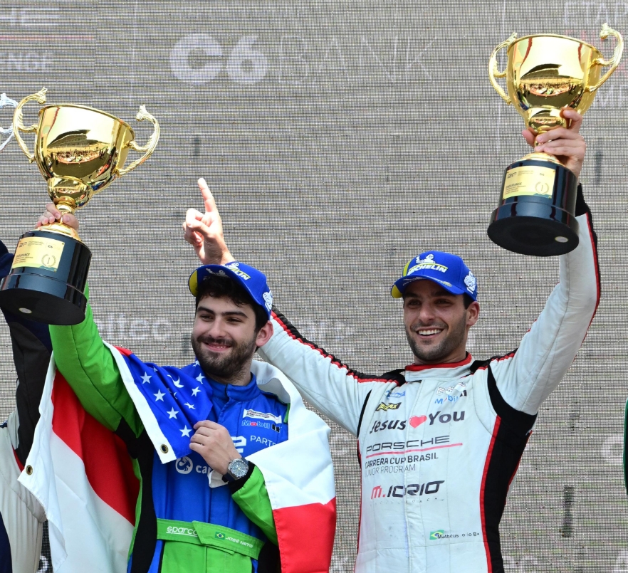 Amazonense Moura Neto e Iorio vencem Challenge da Porsche Cup em Portimão