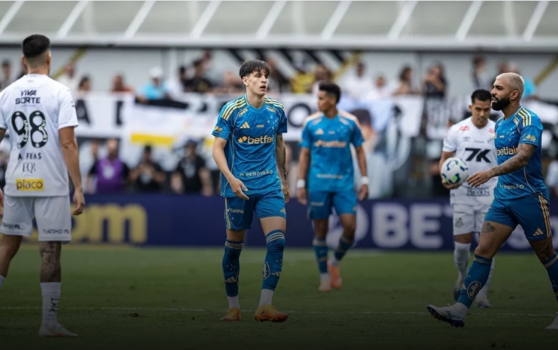 Santos domina, vence o Cruzeiro e se salva do rebaixamento do Brasileirão