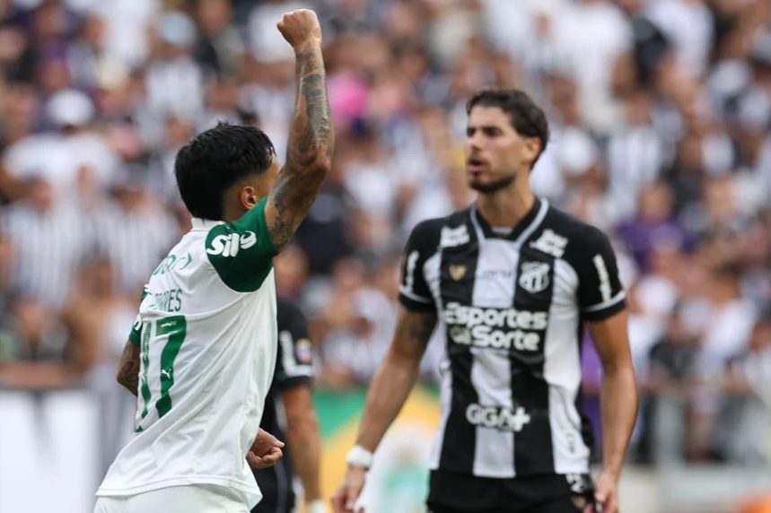 Palmeiras vence, termina como melhor vice e rebaixa o Ceará