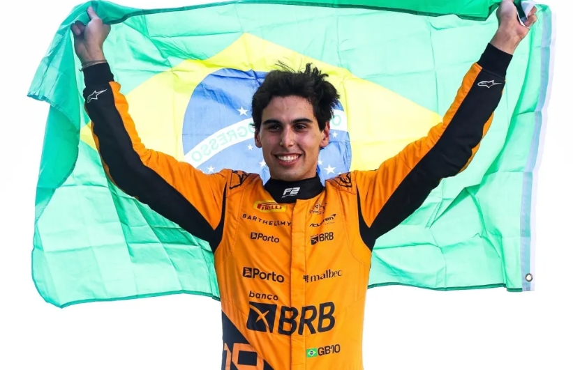 Fórmula 2: Gabriel Bortoleto é campeão após 2º lugar em Abu Dhabi
