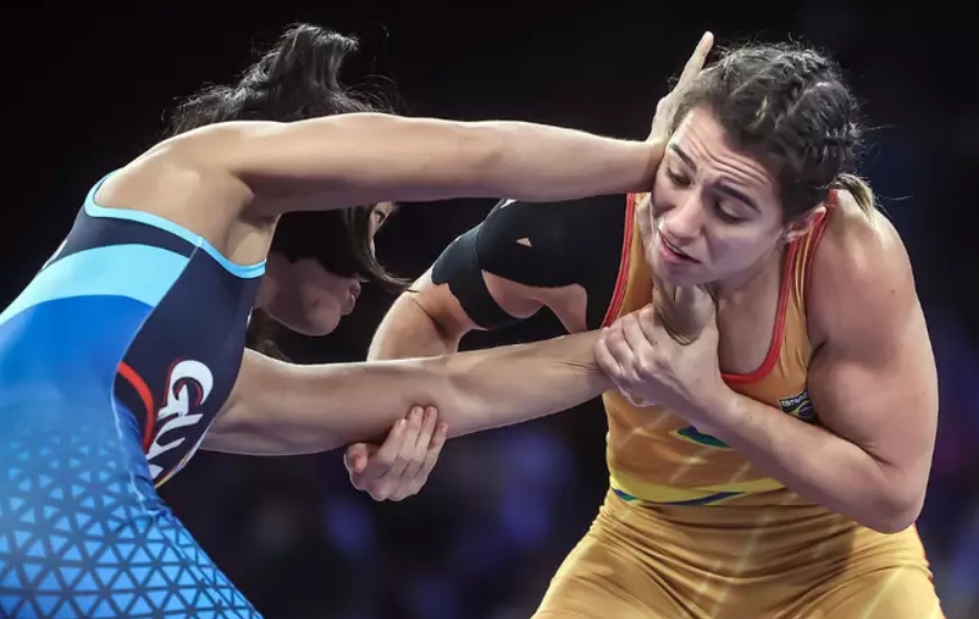 Giullia Penalber perde nas quartas do wrestling