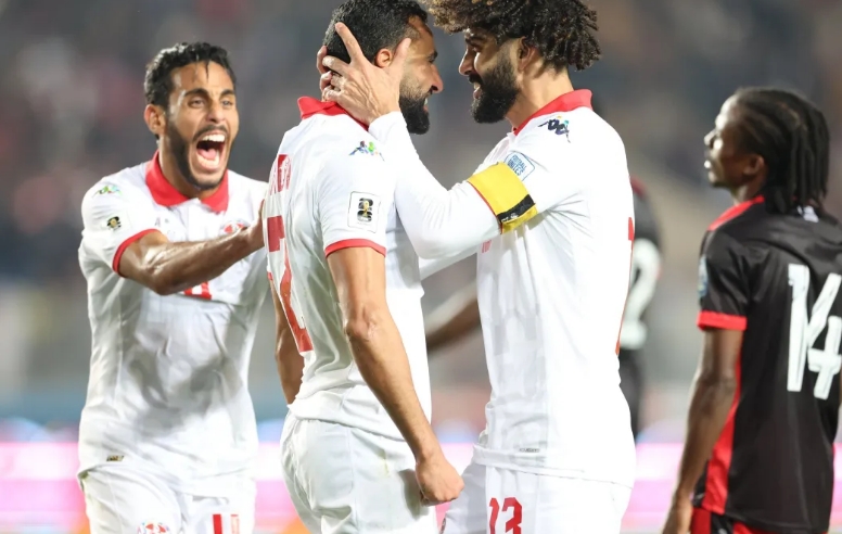 Tunísia se classifica para Copa de 2026 após gol nos acréscimos