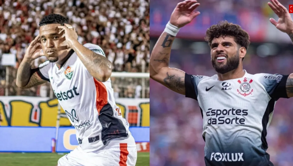 Yuri Alberto e Alerrandro são os artilheiros do Brasileirão 2024