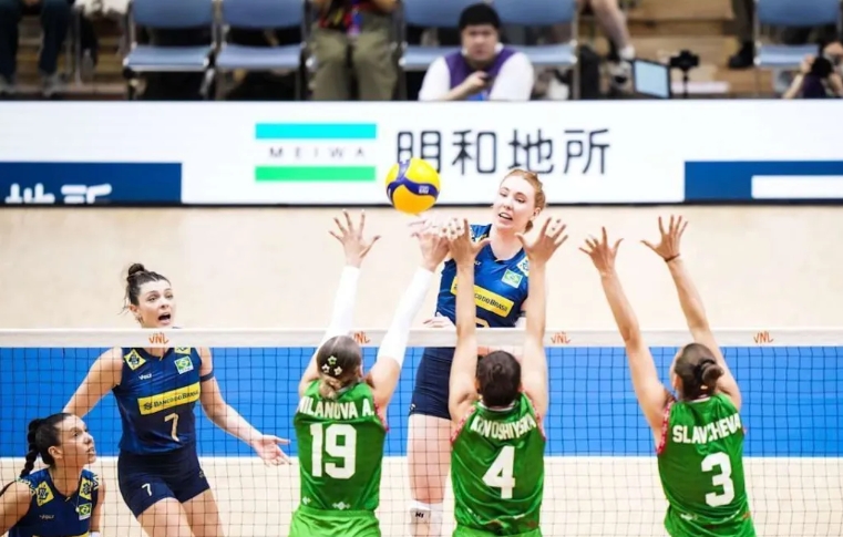 Brasil garante vaga na fase final da Liga das Nações Feminina de Vôlei