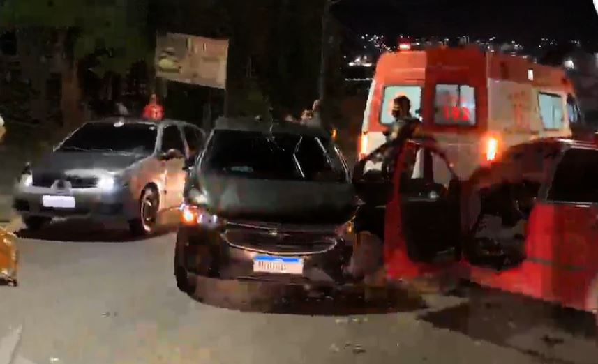 Acidente deixa bebê e outras três pessoas feridas em Manaus