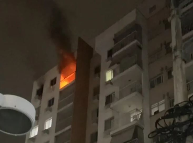 Personal trainer morre em incêndio após salvar esposa e filha de 6 anos