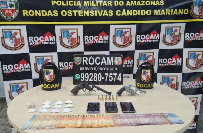 Suspeito reage abordagem policial e acaba na cadeia em Manaus