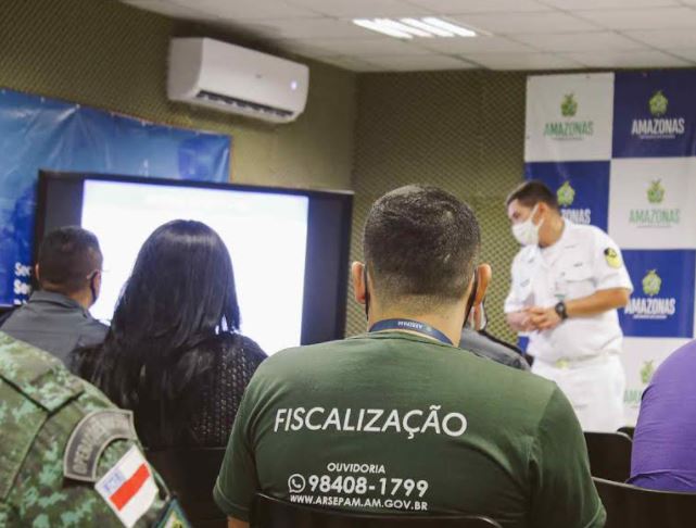 Servidores ganham treinamento para navegação no interior do Amazonas