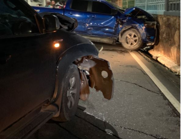 Supostamente embriagado, homem causa acidente violento em Manaus