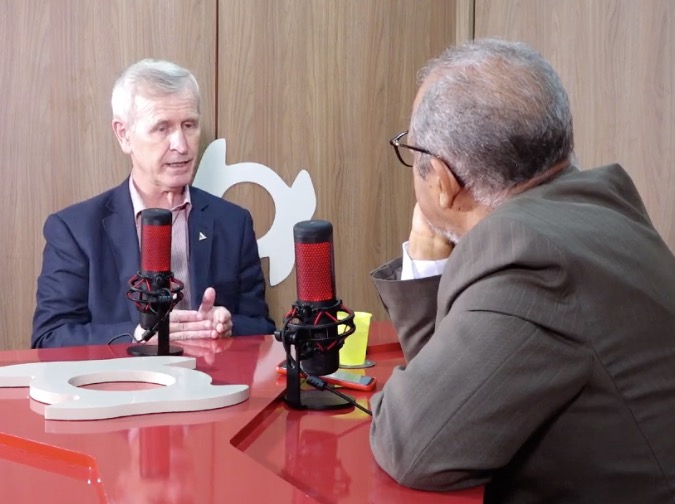 Hora do H recebe o superintendente da Suframa general Polsin