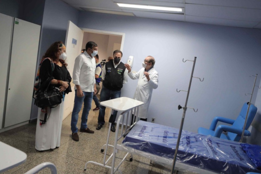 HUGV amplia oferta de leitos para pacientes graves no Amazonas