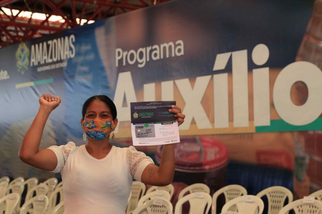 Pagamento de Auxílio Estadual injeta R$ 45 milhões na economia do Amazonas