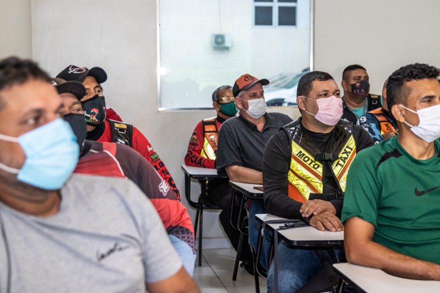 Protejo 'Motociclista Legal' capacitou mais de 170 mototaxistas em Manaus