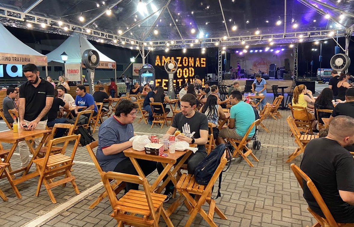 Festival Gastronômico movimenta Manaus com música e comidas regionais