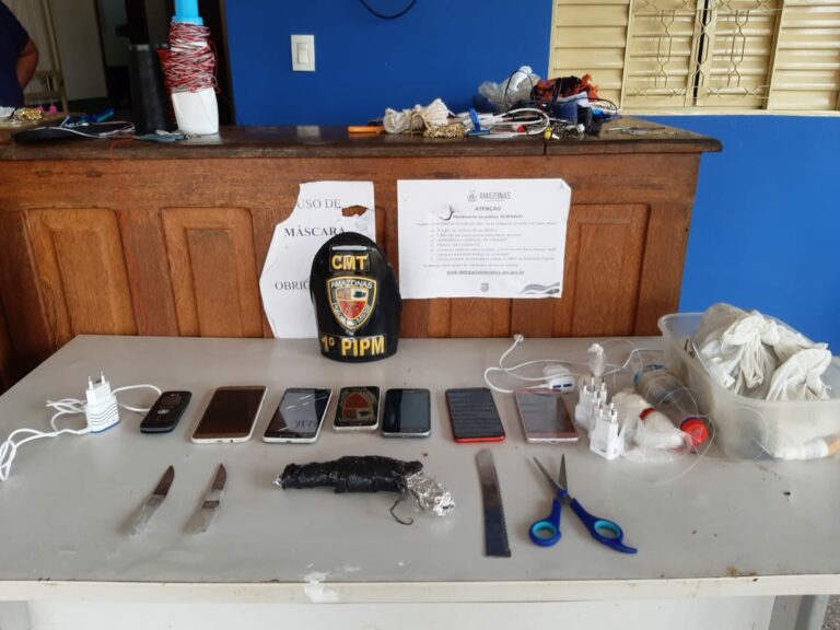 Operação frustra plano de fuga de detentos em carceragem do Amazonas