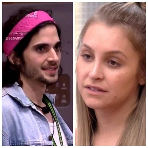 Fiuk alfineta Carla Diaz após paredão: 'não vai dormir com o boy magia?'