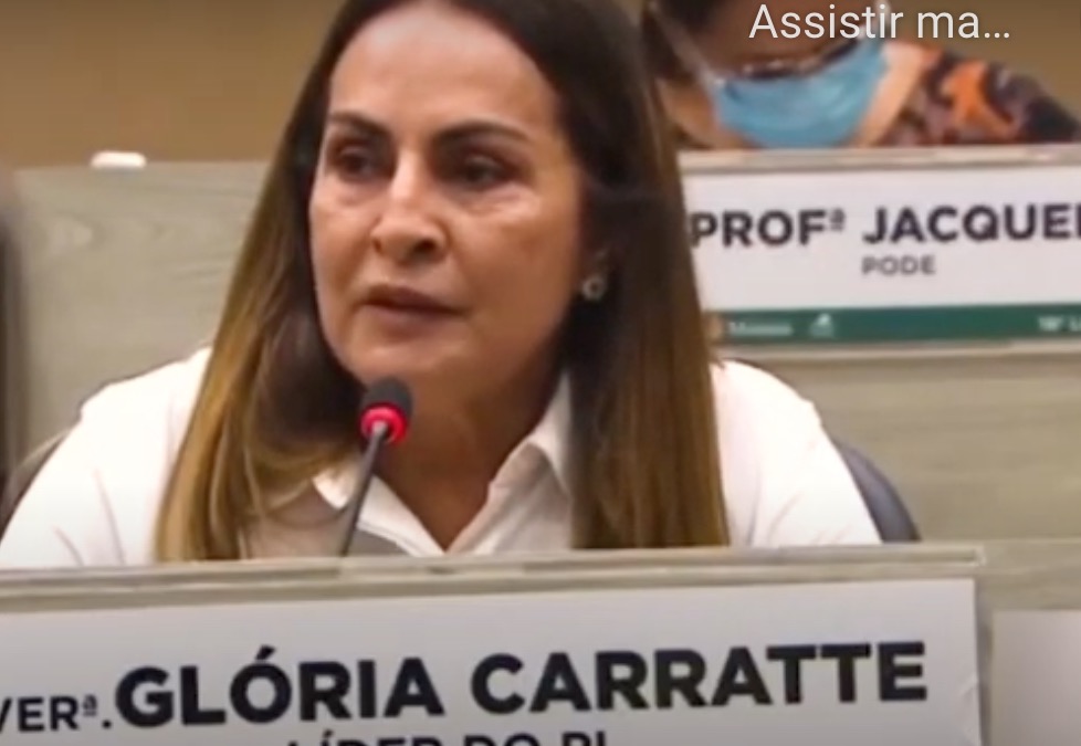 Perfil de Fiuk critica fala de vereadora de Manaus, Glória Carrate