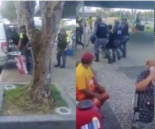 Vídeo: Homem é encontrado com faca em evento pró-Bolsonaro em Manaus