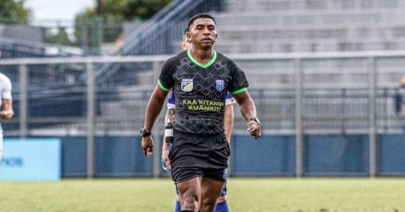 FAF afasta árbitro Halbert Luis Baia; saiba o motivo