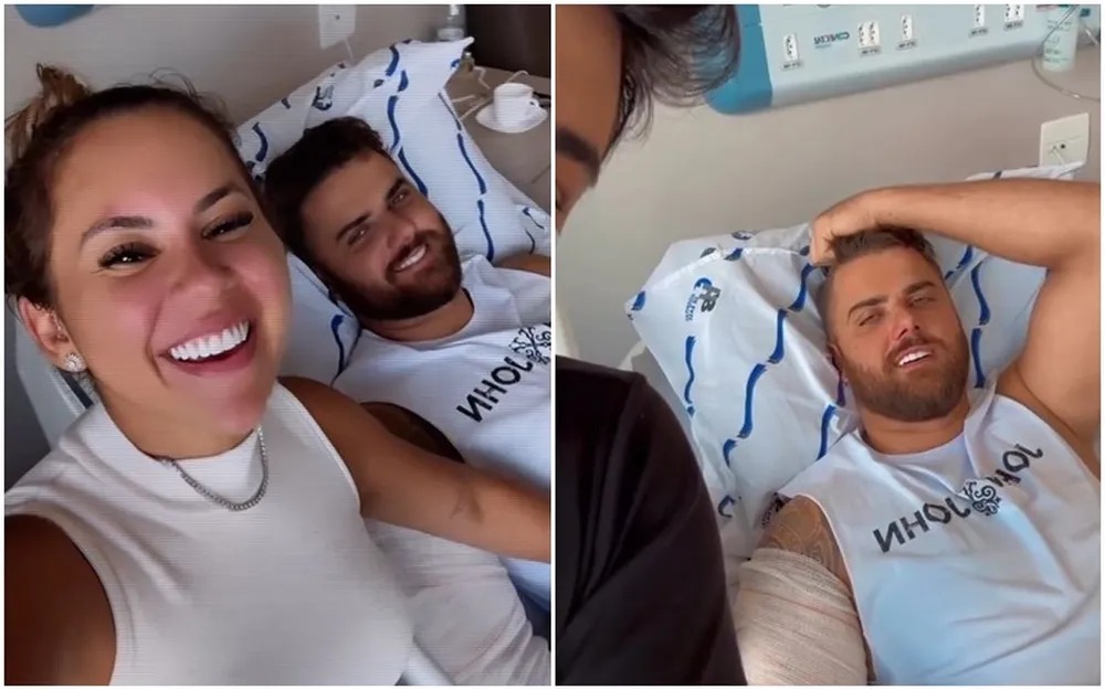 Com evolução no quadro, Zé Neto deve ter alta no início da semana