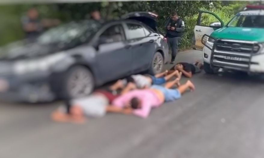 Grupo é preso na AM-010 após assaltar posto de combustíveis em Itacoatiara