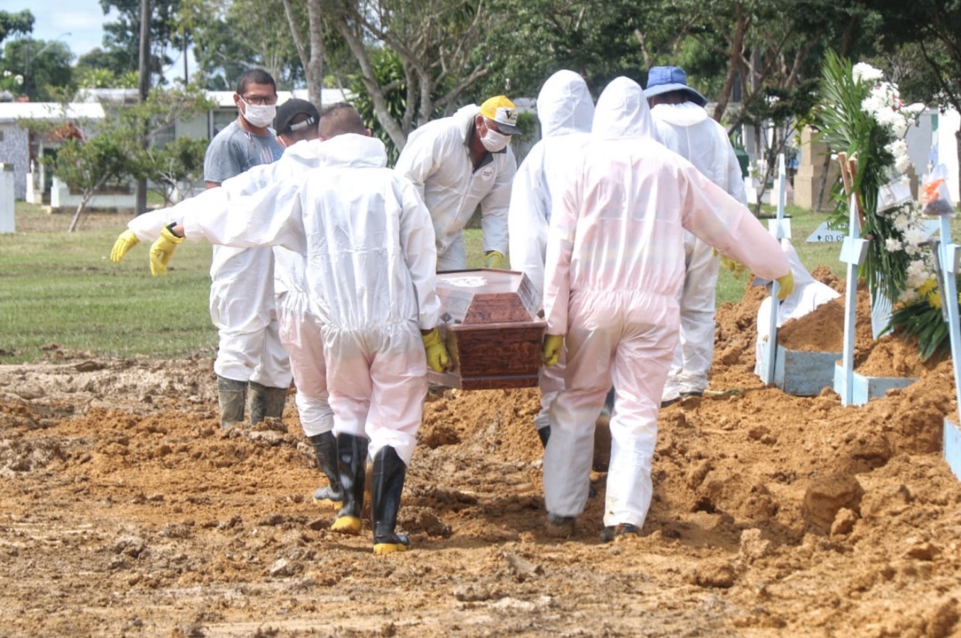 Brasil tem 1.240 mortes por covid-19 em 24 horas