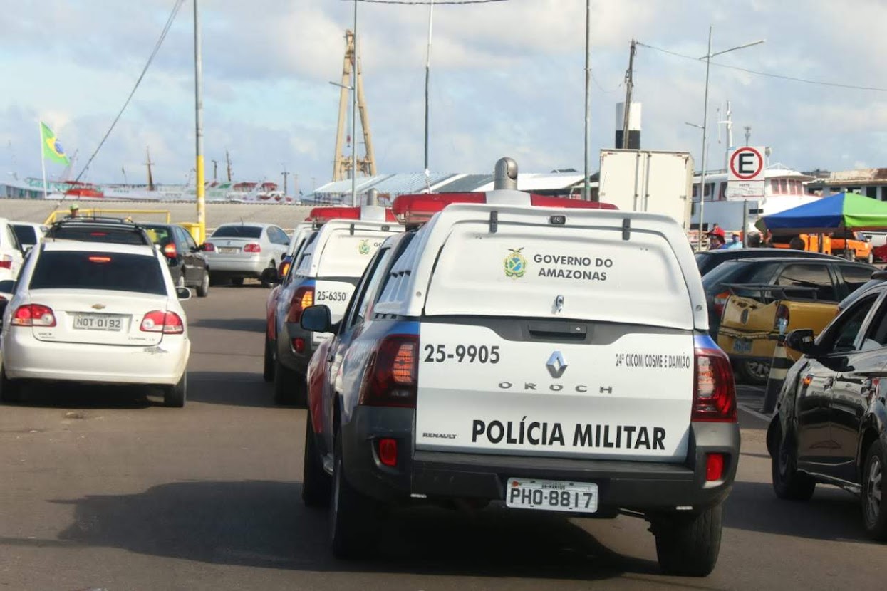 Grupo é preso após roubarem mais de 10 celulares em arrastões em Manaus