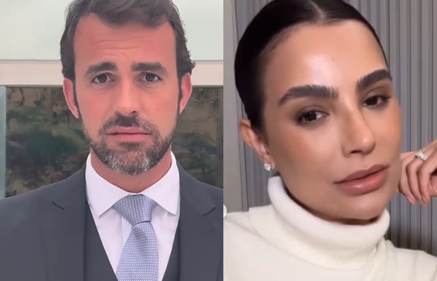 Lucas Bove pede prisão de Cíntia Chagas por post sobre violência doméstica