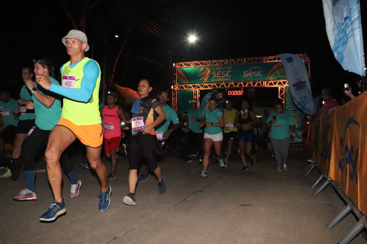 Provas noturnas agitam Circuito Sesc de Corridas na próxima semana  