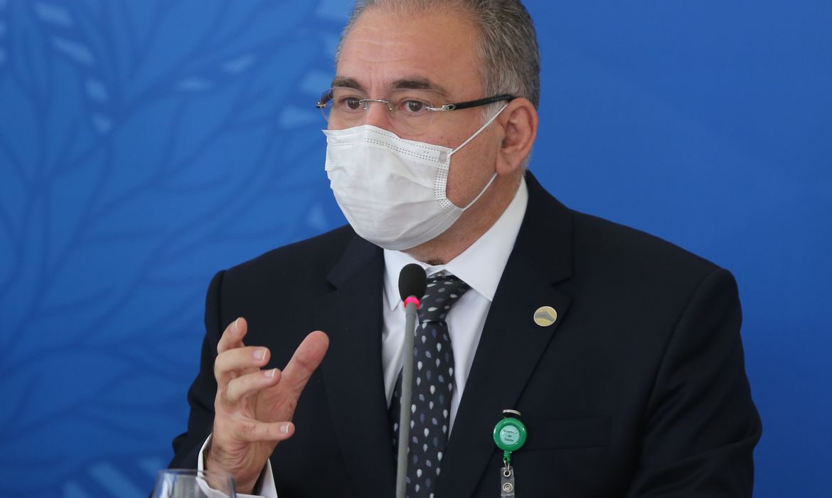 Ministro da Saúde, Marcelo Queiroga vai ao Senado para dar explicações