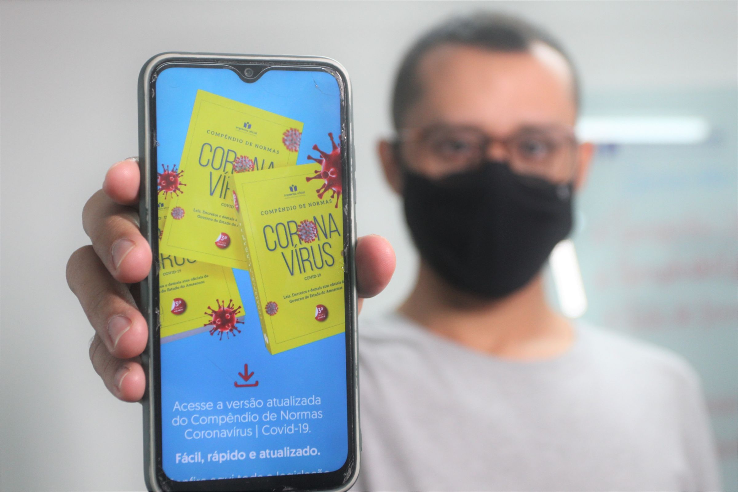 Novo decreto da pandemia no AM já está disponível no ‘Compêndio de Normas'