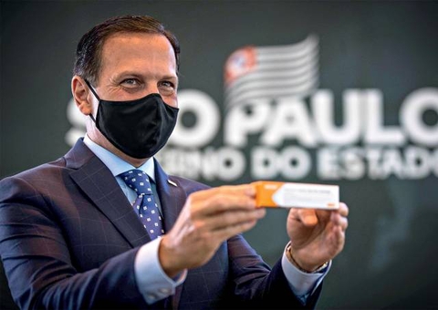Governo de São Paulo avalia aplicar dose única de Coronavac