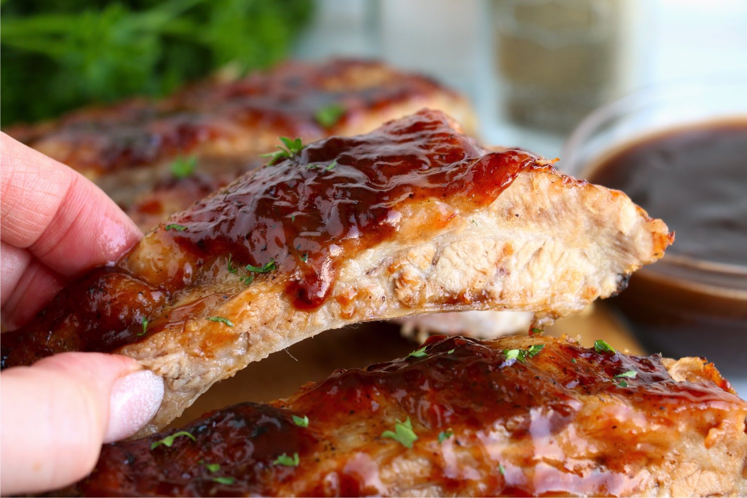 Saiba como fazer costelinha de porco com barbecue na airfryer