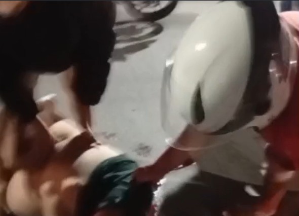 Homem agoniza até morrer após acidente com motocicleta na Av. Autaz Mirim