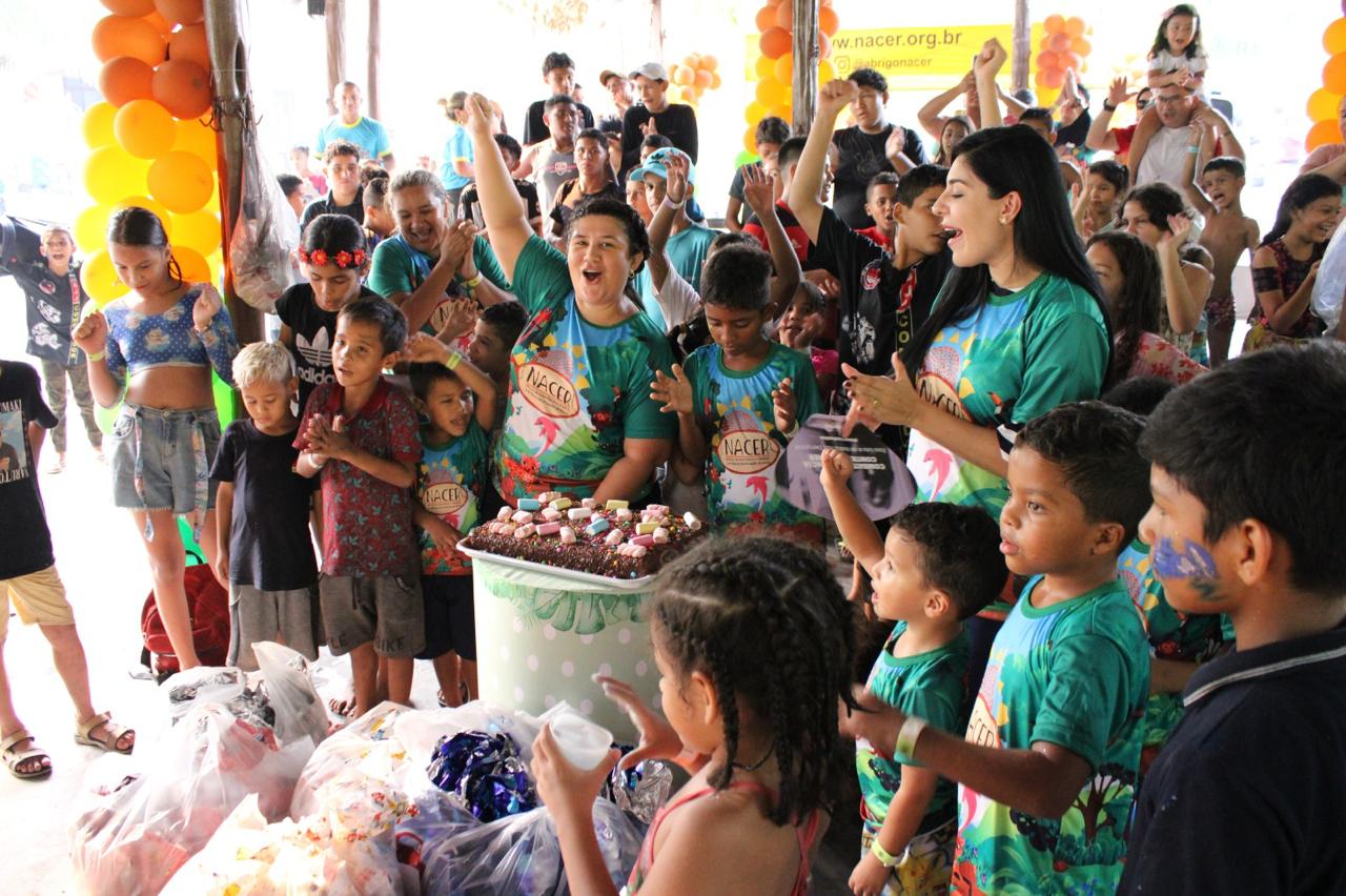 Nacer arrecada alimentos e brinquedos para Dia das Crianças beneficente