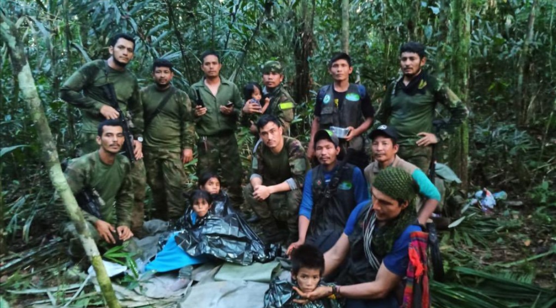 Bebê completou 1 ano enquanto estava perdido na Amazônia com os irmãos