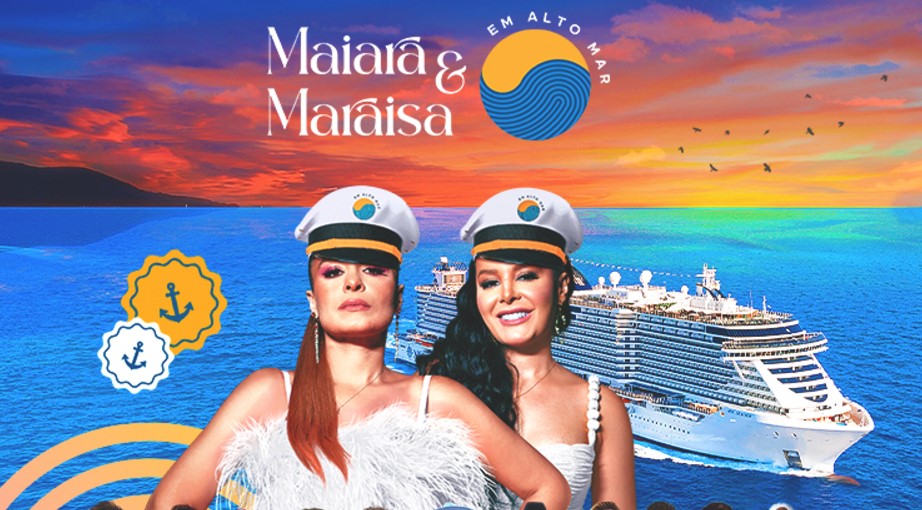 Passageiro morre após mal súbito em cruzeiro de Maiara & Maraisa