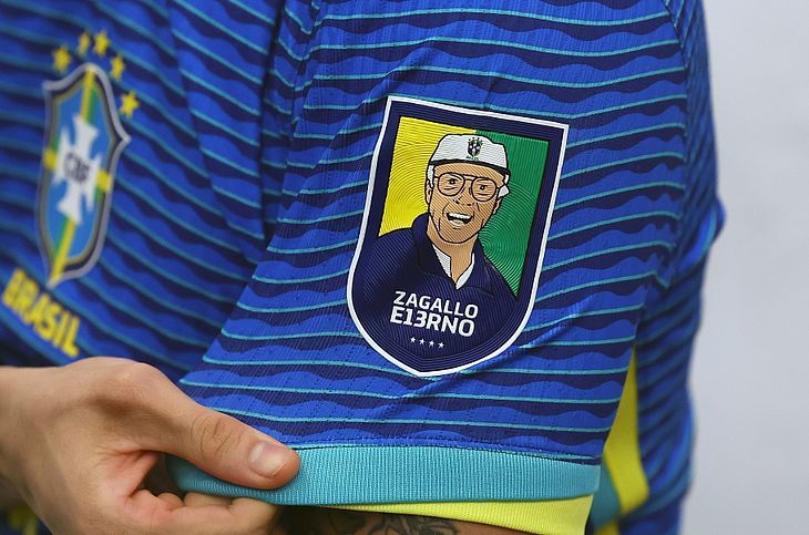 Seleção brasileira fará homenagem a Zagallo em jogo contra a Inglaterra
