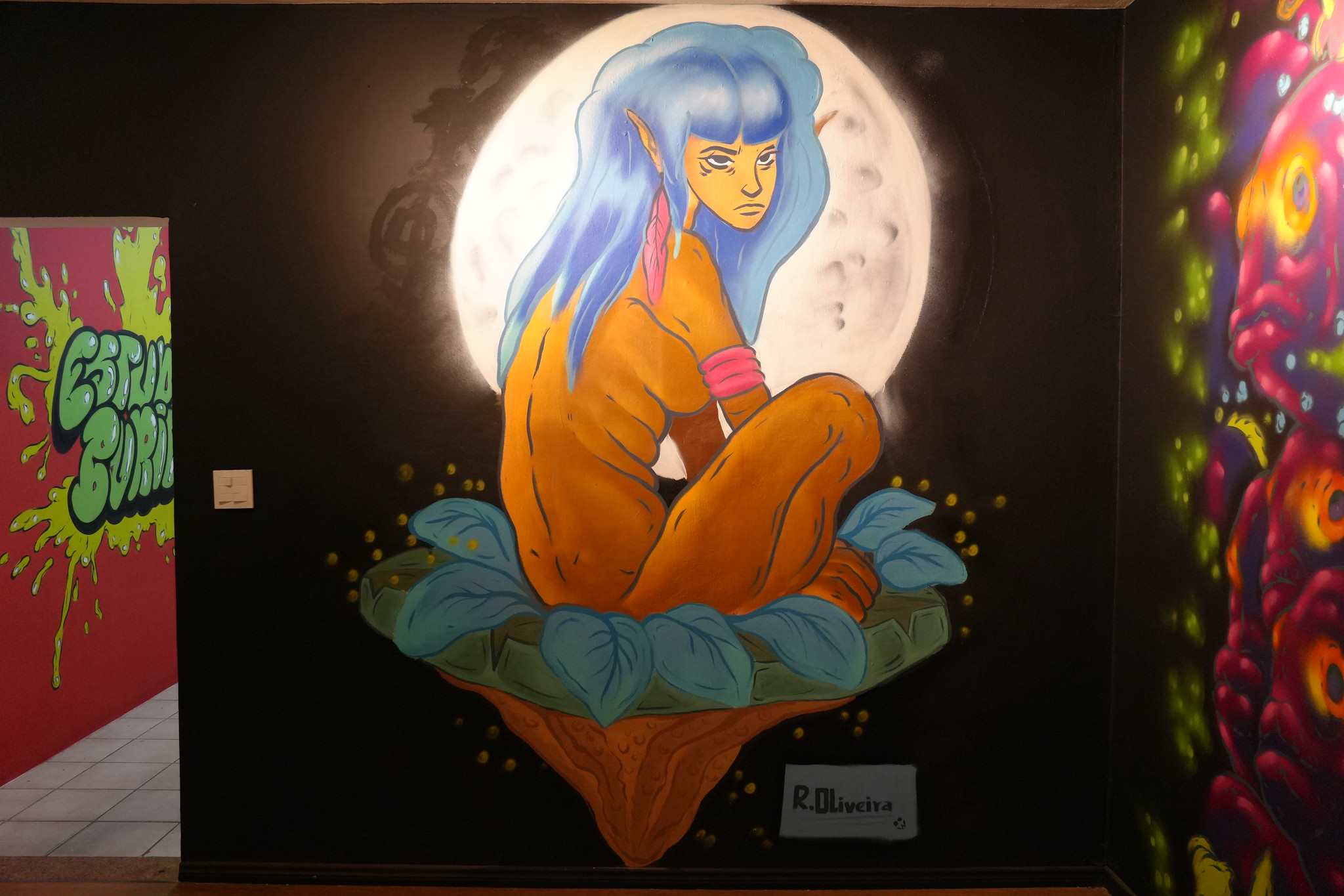 Exposição 'Um mergulho entre mundos' movimenta Galeria do Largo