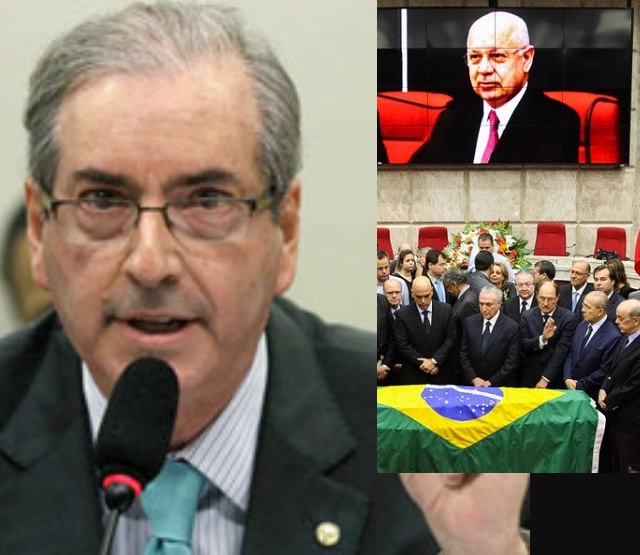 Em livro, Eduardo Cunha antecipa em 1 ano a morte de Teori Zavascki