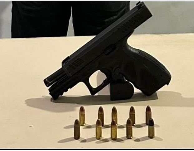 Homem é preso com pistola e munições no Bairro da União