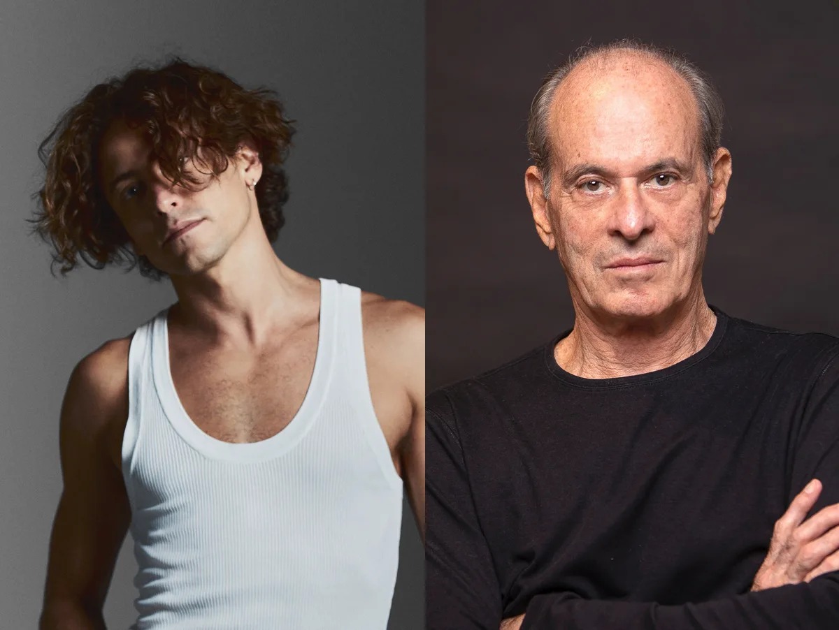 Ney Matogrosso encontra Jesuíta Barbosa nos bastidores da cinebiografia