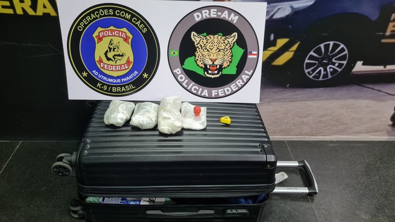 Homem é preso por tráfico de drogas sintéticas no aeroporto de Manaus