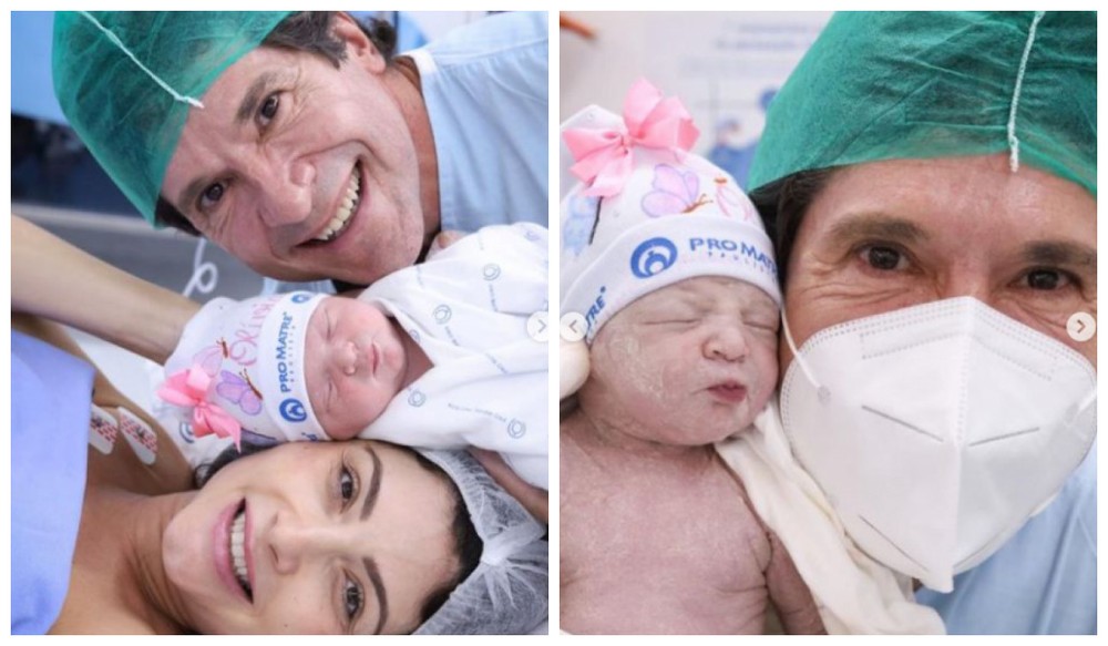 Cantor Daniel comemora nascimento da 3ª filha: 'nosso anjinho'