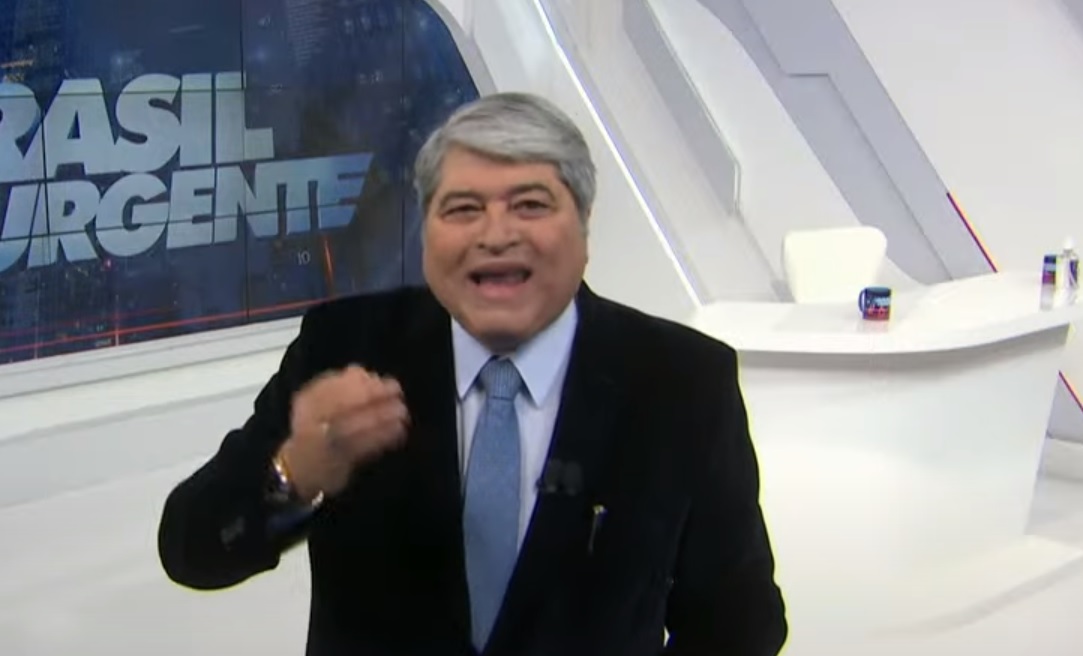 Datena xinga jornalista após ter filho exposto em cargo com senador Kajuru