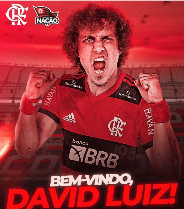 Oficial! Flamengo anuncia contratação de David Luiz